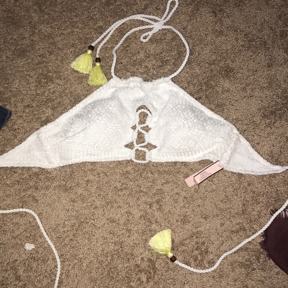 NWT white Lace bathing suit